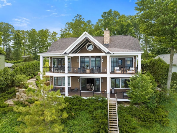 High Point on Crooked Lake w/ Private Dock & Frontage