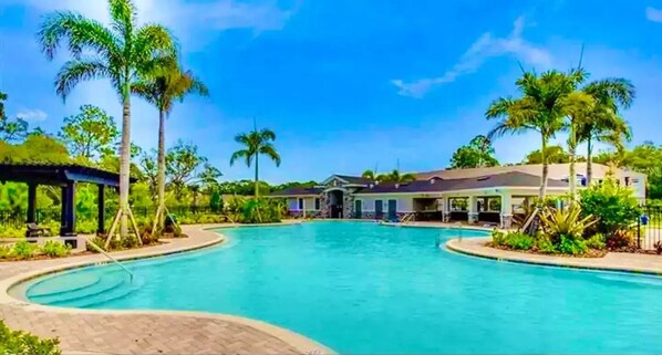 Pool area
