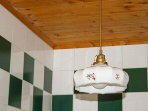 Dusche im Bad