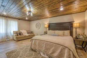 Master Suite with King Bed and Bathroom