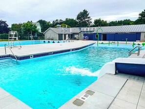 Myers public pool is located a short 5 minute walk from the house, you won't even need to put shoes on to access this awesome and affordable summertime fun!