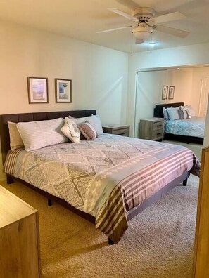 King sized bed