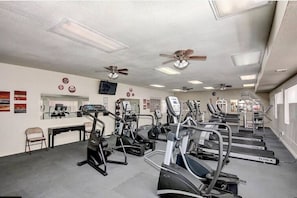 Complex gym in Clubhouse