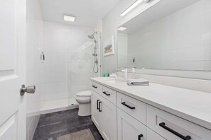 The bathroom