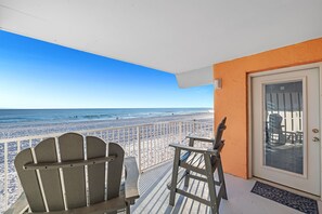 Beachfront Balcony