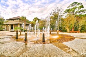 Coligny beach is the gateway to sun and sand, a short walk from the Villa 