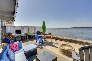 Waterfront Deck | Birch Bay Views