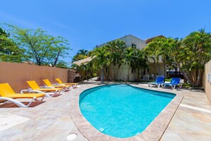  Indulge in the tranquility of our beautiful pool area