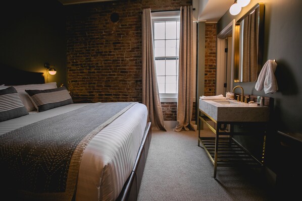Experience ultimate luxury and comfort with the Lux King bed