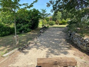 Petanque area