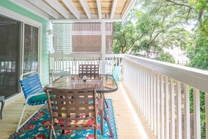 Living Room Porch in the Trees