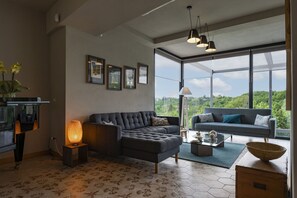 Autumn, Living Room, Spring, Summer