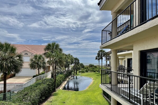 ocean side view from lanai