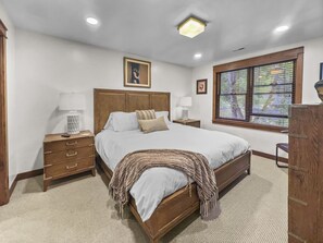 Primary King Bedroom with Ensuite and TV