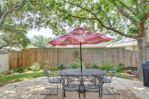 Patio | Grill | Dining Area