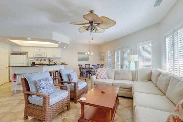 Hilton Head Island Vacation Rental | 2BR | 2BA | 1,328 Sq Ft | Stairs Required