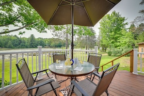 Deck | Dining Area | River Views