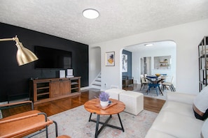 Step into the simplicity of a clean, modern and cozy midtown home.