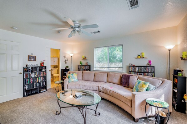 Lodi Vacation Rental | 1BR | 2BA | 3 Steps Required | 1,400 Sq Ft