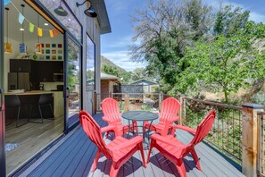 Deck | Gas Grill | Mountain Views