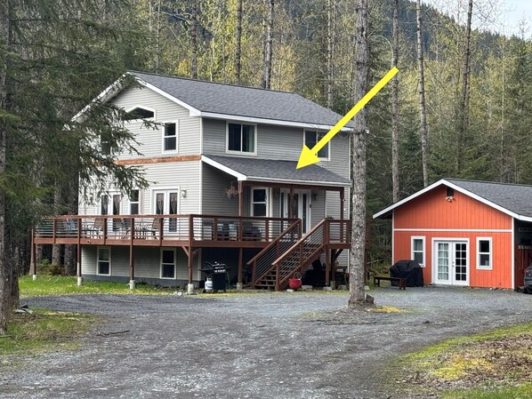 You will have full access to the house.