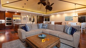 Large open concept living area