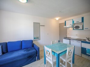 Relax in our living area after a day of local exploration.