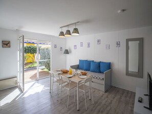 Relax in our living area after a day of local exploration.