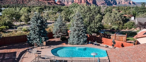 Stunning Red Rock Backdrop While Enjoy the Backyard Which Includes a Private Pool!