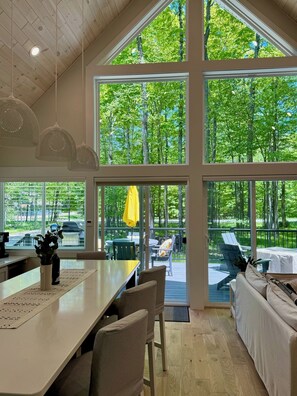 Beautiful Nature Views - Floor to Ceiling Windows in Main Area