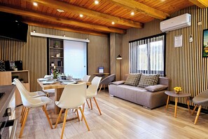 Living and dining room