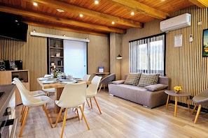 Living and dining room