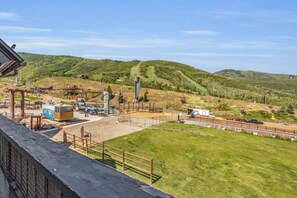 The view from the condo’s balcony overlooking Park City Mountain Resort. You are just steps away from Payday Lift from this condo.