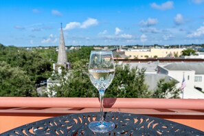 Enjoy the views from the rooftop!
