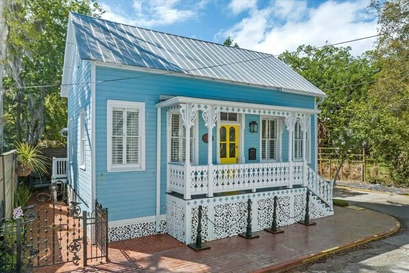 You’ll fall absolutely in love with the interesting decor, super comfortable furnishings, unique installations, stylish appliances, and perfectly convenient location