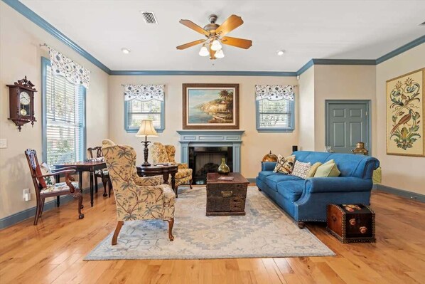 Find your favorite spot and make yourself at home here.