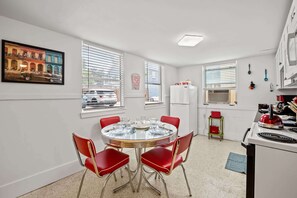 A stylish dining table to seat 4 where you can enjoy a sit-down meal with good conversation
