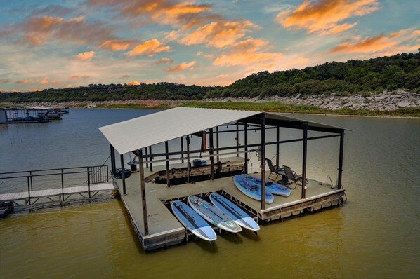 Dock at sunset (July '23)