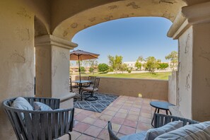 Patio with Golf Course View