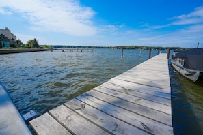 100 ft dock to jump in lake or park your boat!