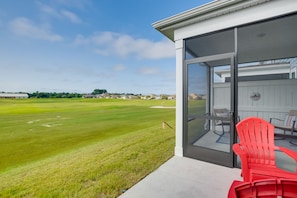 Townhome Exterior | Screened Patio | Additional Patio | Golf Course Views