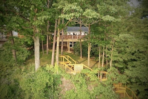 Large Wooded Lot | Stairs to Water, Grassy Area and Dock