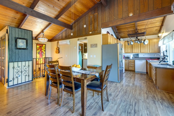 Waldport Vacation Rental | 3BR | 1.5BA | 1,400 Sq Ft | 2 Steps to Enter