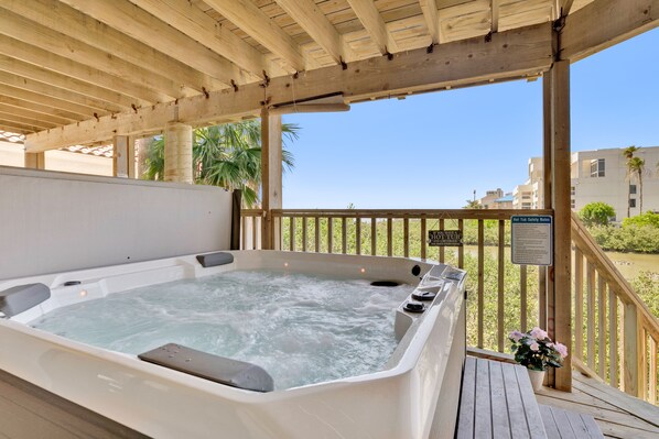 Welcome to 208A W. Saturn featuring a brand new hotspring hot tub!