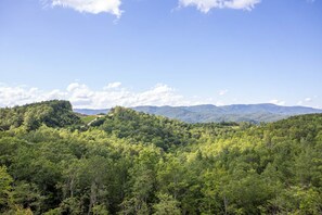 Long Range Layered View of the Blue Ridge Mountains