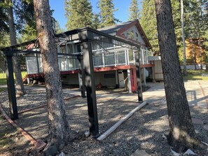 Deck and patio