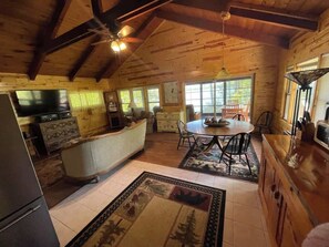 Entry & dining room