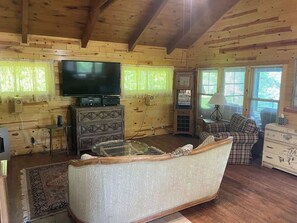 Living Room - Couch & TV