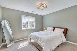 A view of the first bedroom!