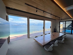 A rental villa overlooking the Seto Inland Sea
